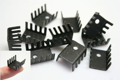 19*15*10mm Aluminum Heatsink pack of 2