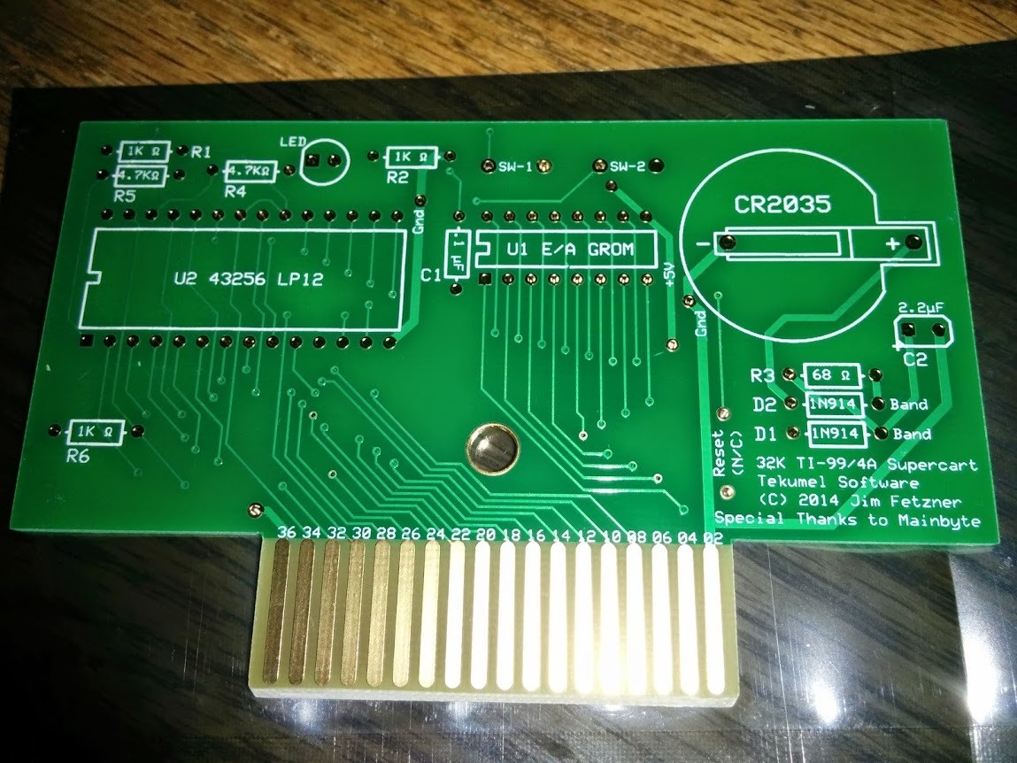 PCB Fetzner Supercart Cartridge (bare)