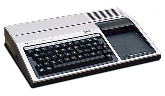 TI-99/4a console used