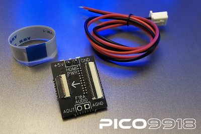 F18A to PICO9918 Dongle Adapter