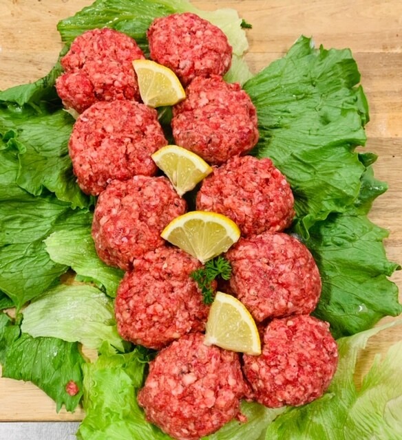 Angus beef burgers