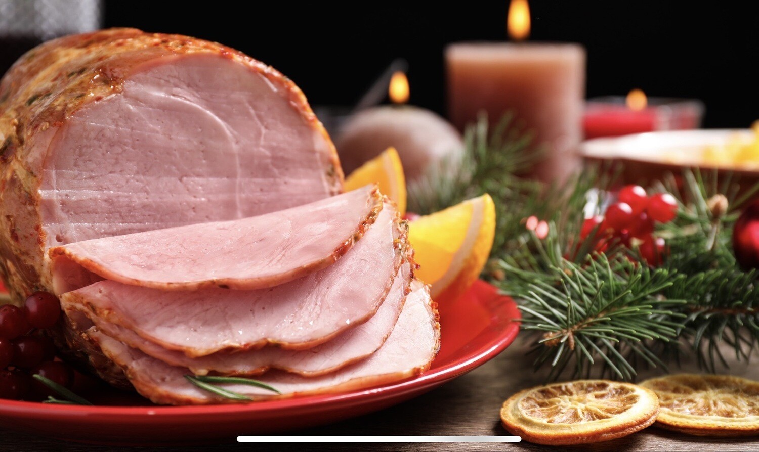 Homemade Christmas Ham Half Bone In (approx 3.5-4kg)