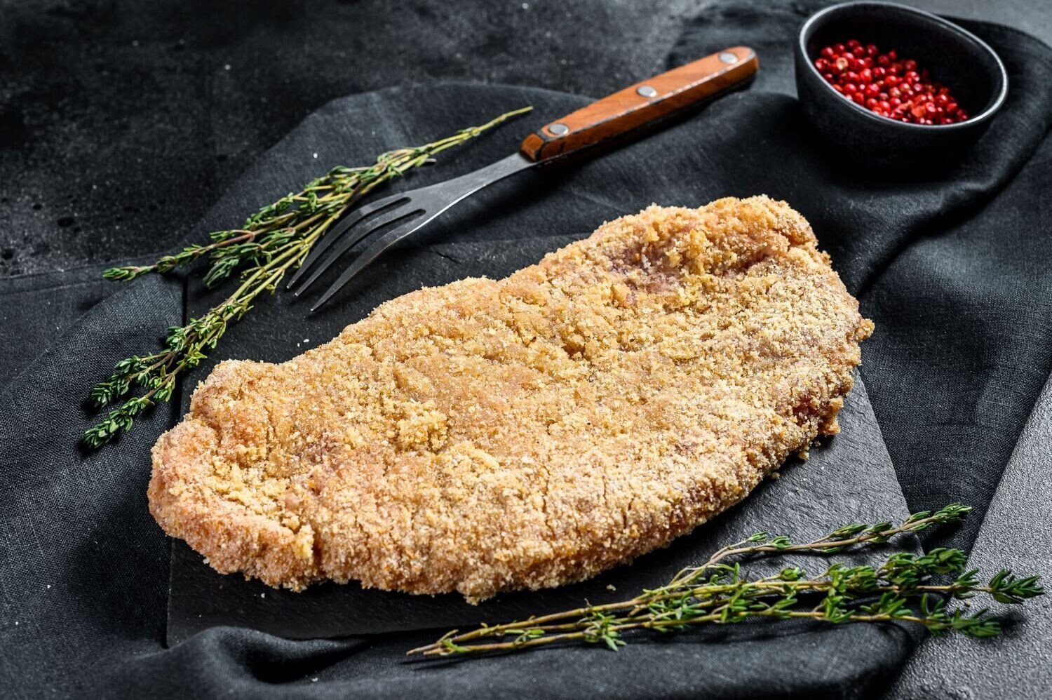 Crumbed Beef Schnitzels 500gm