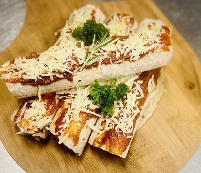 Hawaiian Chicken Enchilada