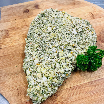 Parmesan and garlic schnitzels (ea)