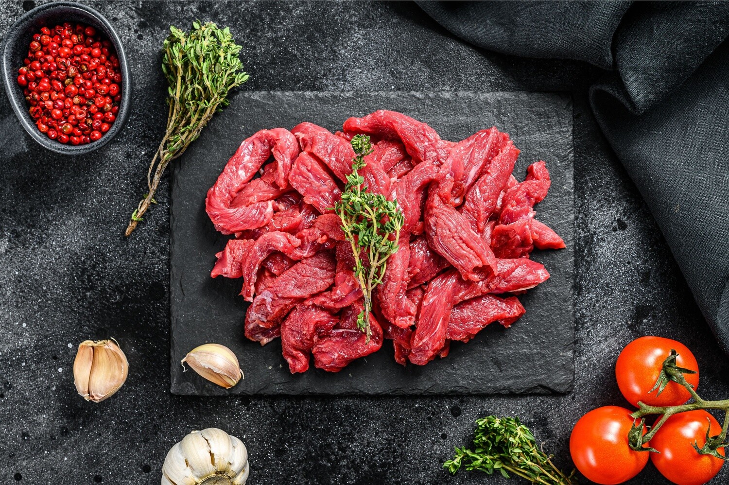 Beef Stir Fry Strips 500gm