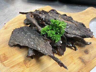Beef jerky per 100g