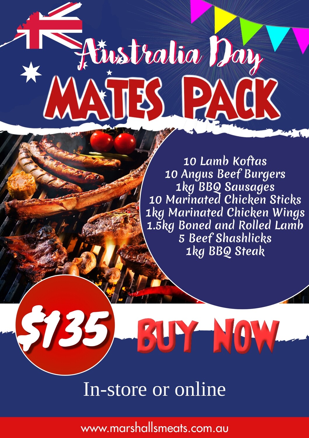 Australia Day Mates Pack