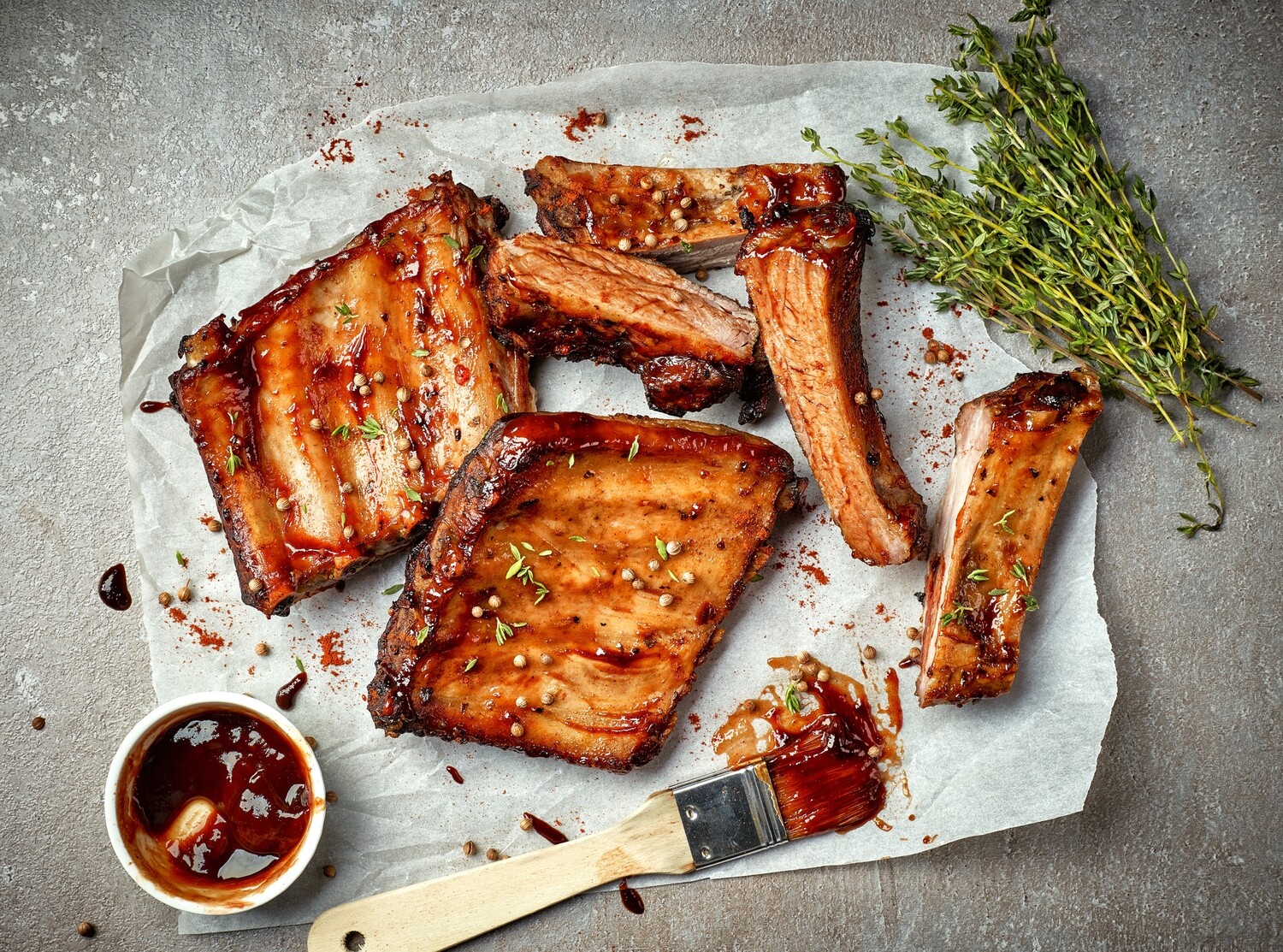 BBQ Pork American Spare Ribs kg