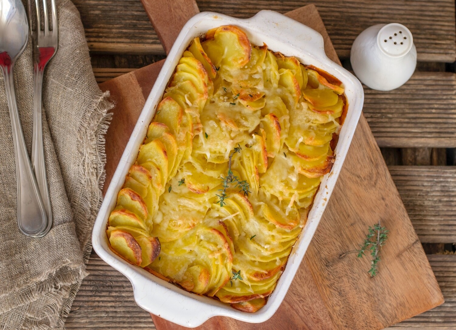Homemade Scalloped potatoes (family)