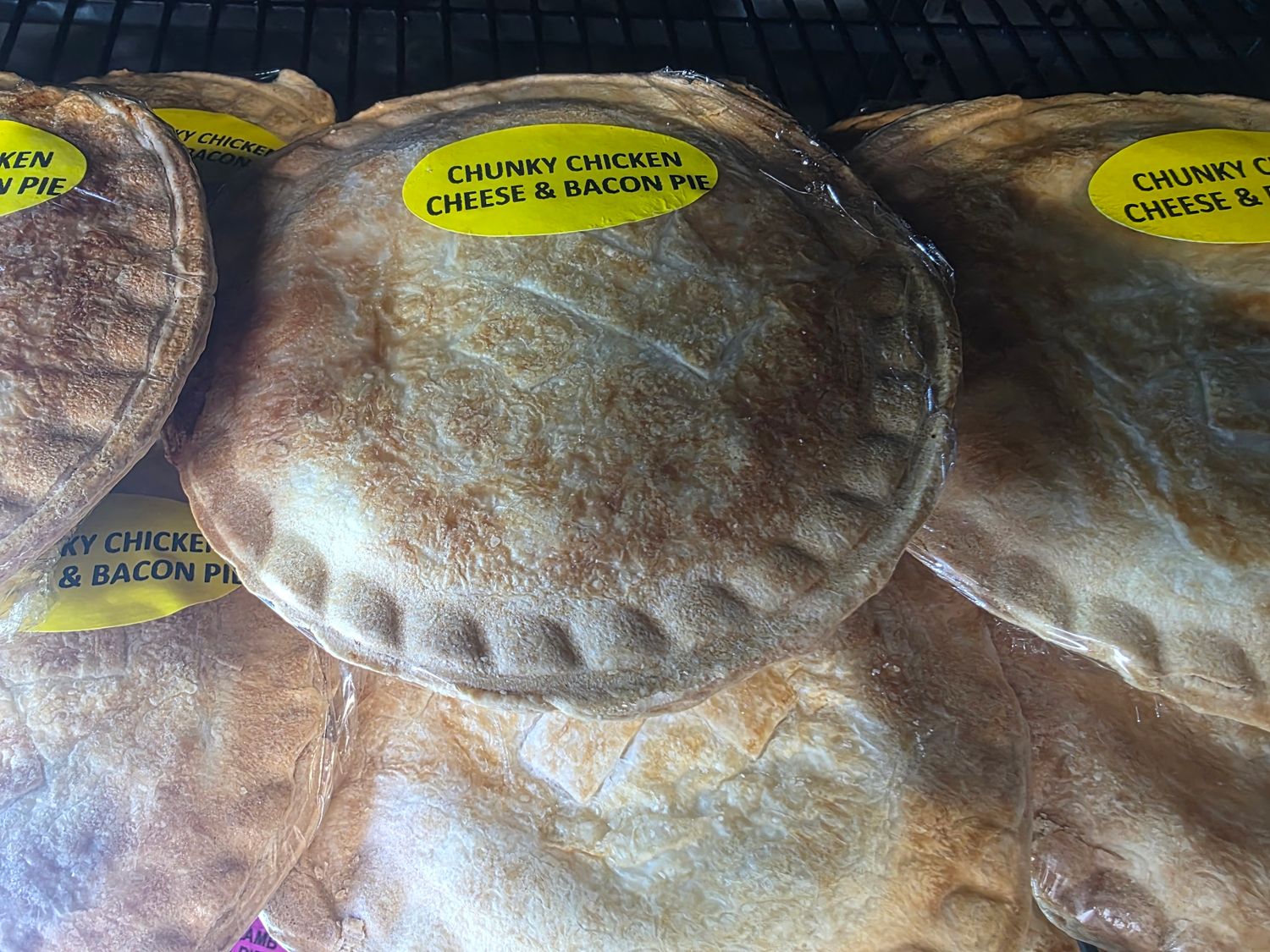 Homemade Chicken Cheese and Bacon Pie (lunch size)