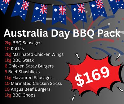 Australia Day BBQ Pack