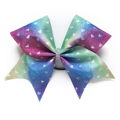 DYO Sub Printed Glitter Cheer Bows