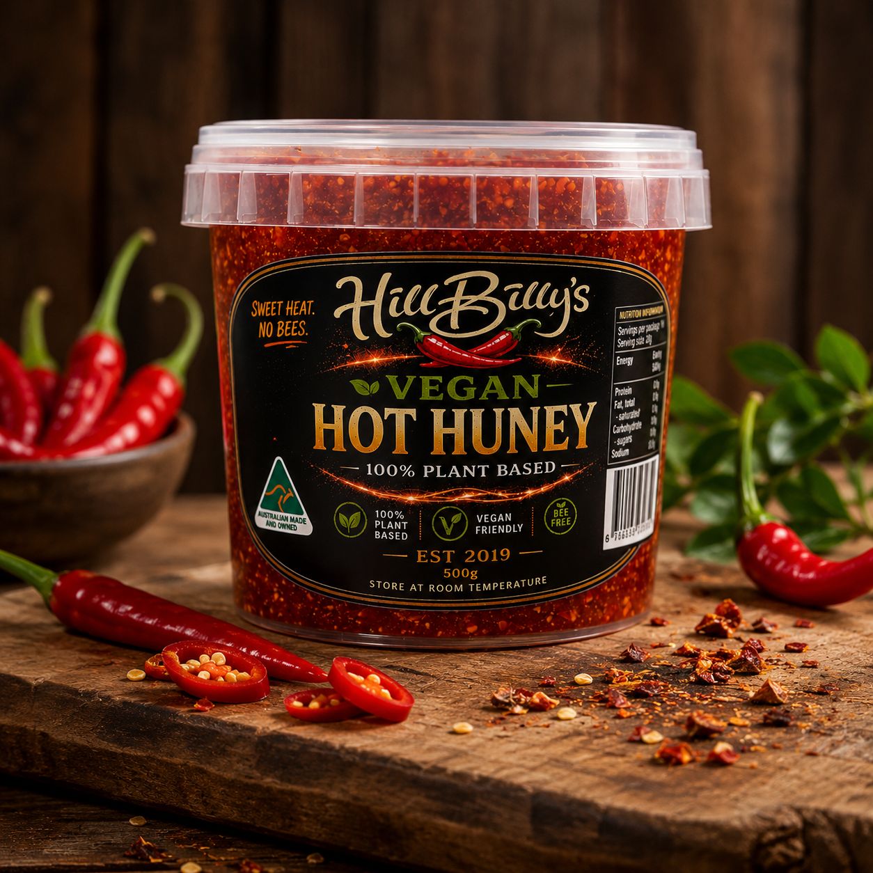 Hillbilly's Vegan Hot Huney