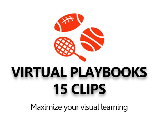 Virtual Playbook  of 15 animated 3D virtual stadium clips.