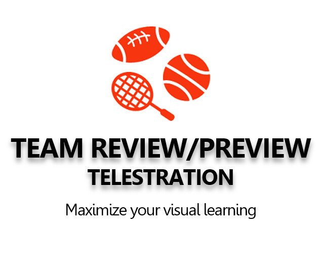 Team Review/Preview Telestration 10 clips