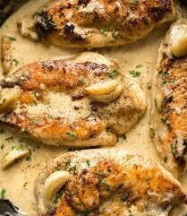 Grilled Chicken in Garlic sauce with Rice/Chips &amp; Veg.