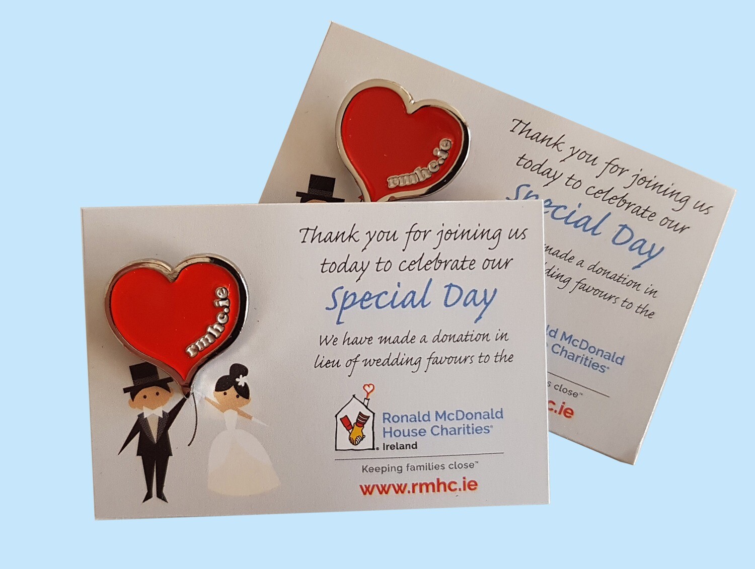 RMHC Wedding Favours RMHC Wedding Favours