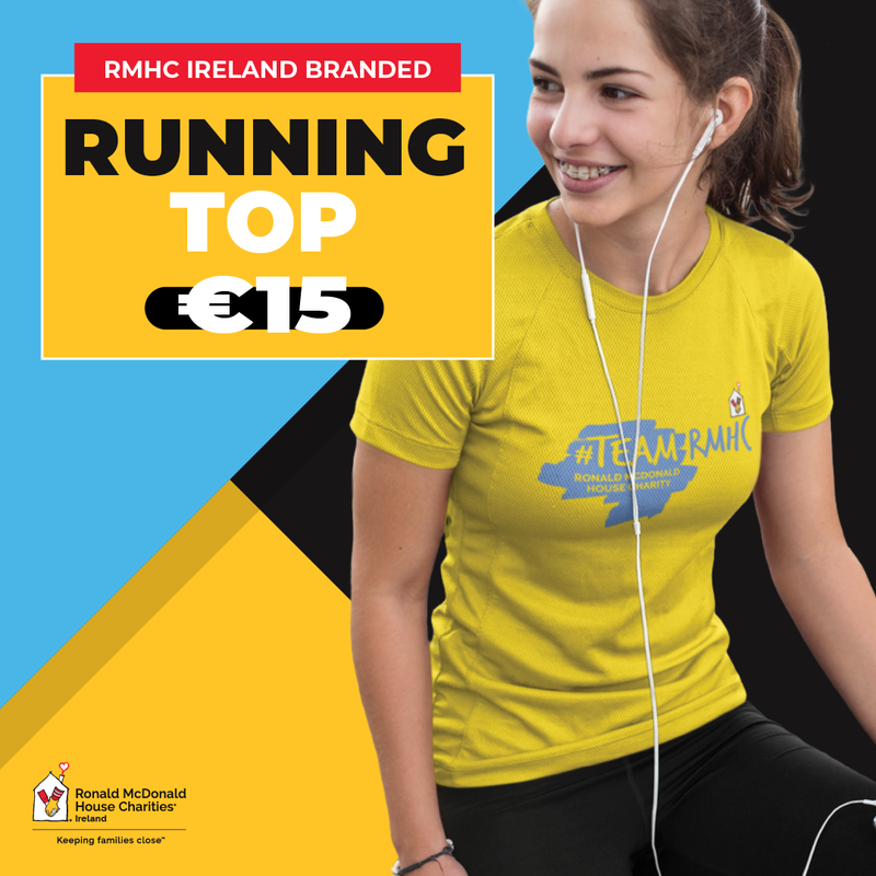 #TeamRMHC Running Top