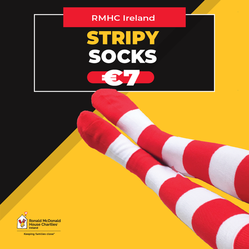 RMHC Stripey Socks