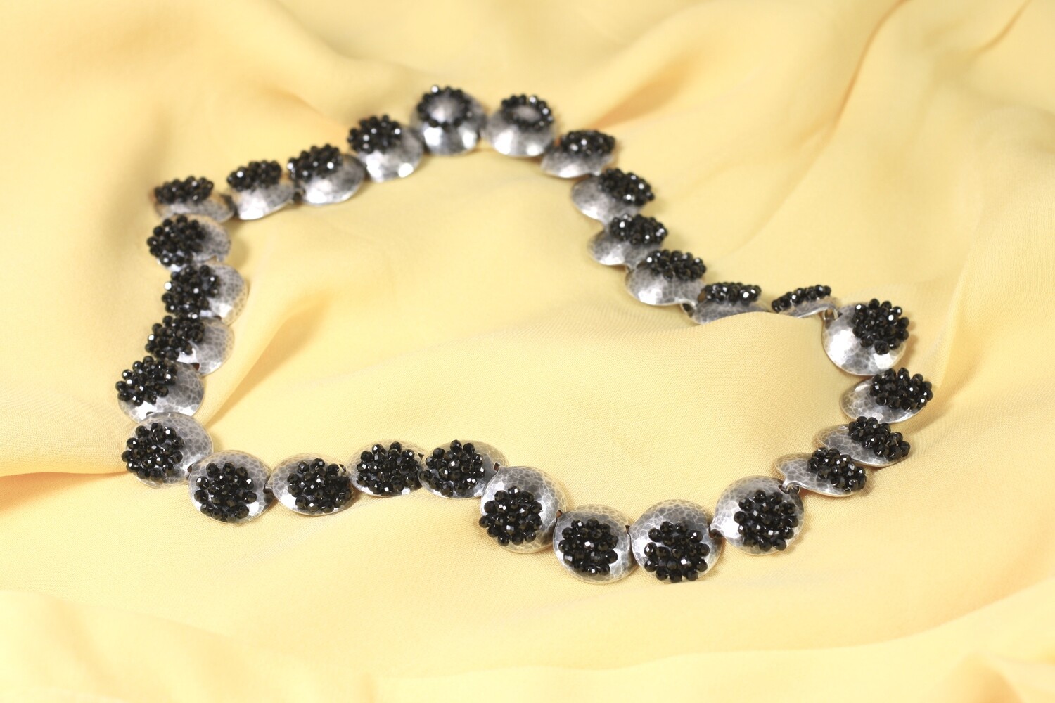 Shine on Black Necklace