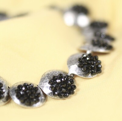 Shine on Black Necklace