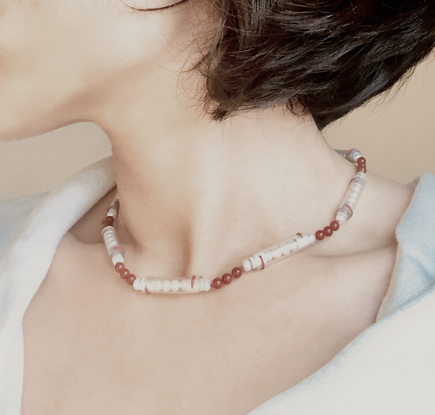 Pearl Vessel Necklace