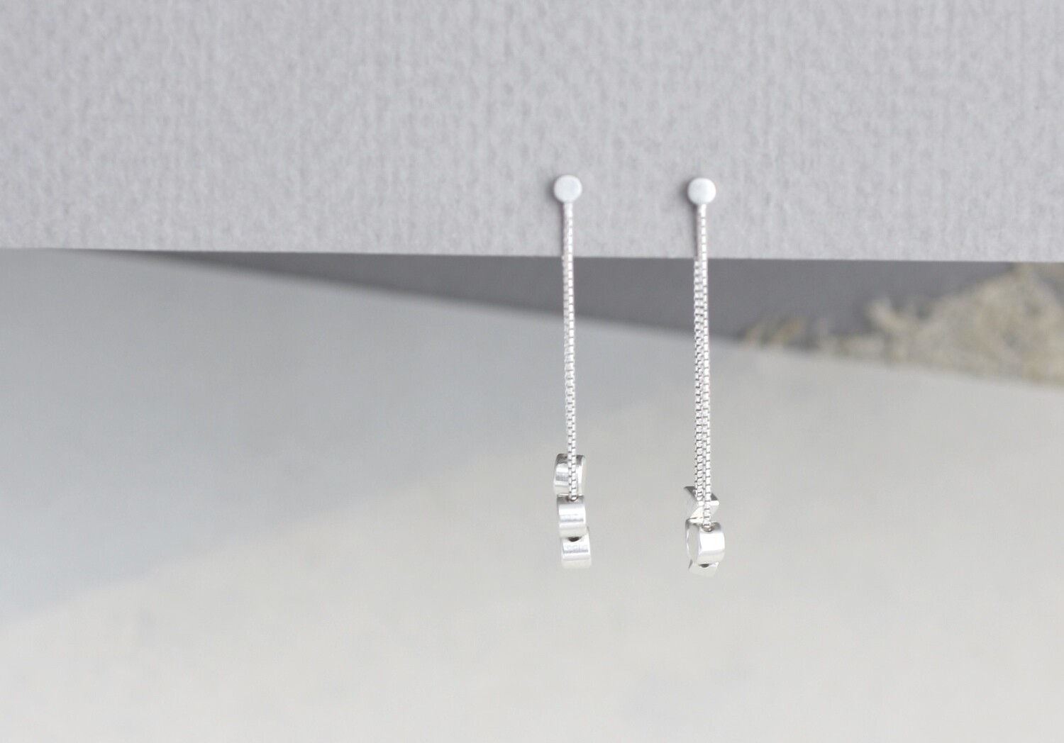 Bread and Fish Bead Earrings