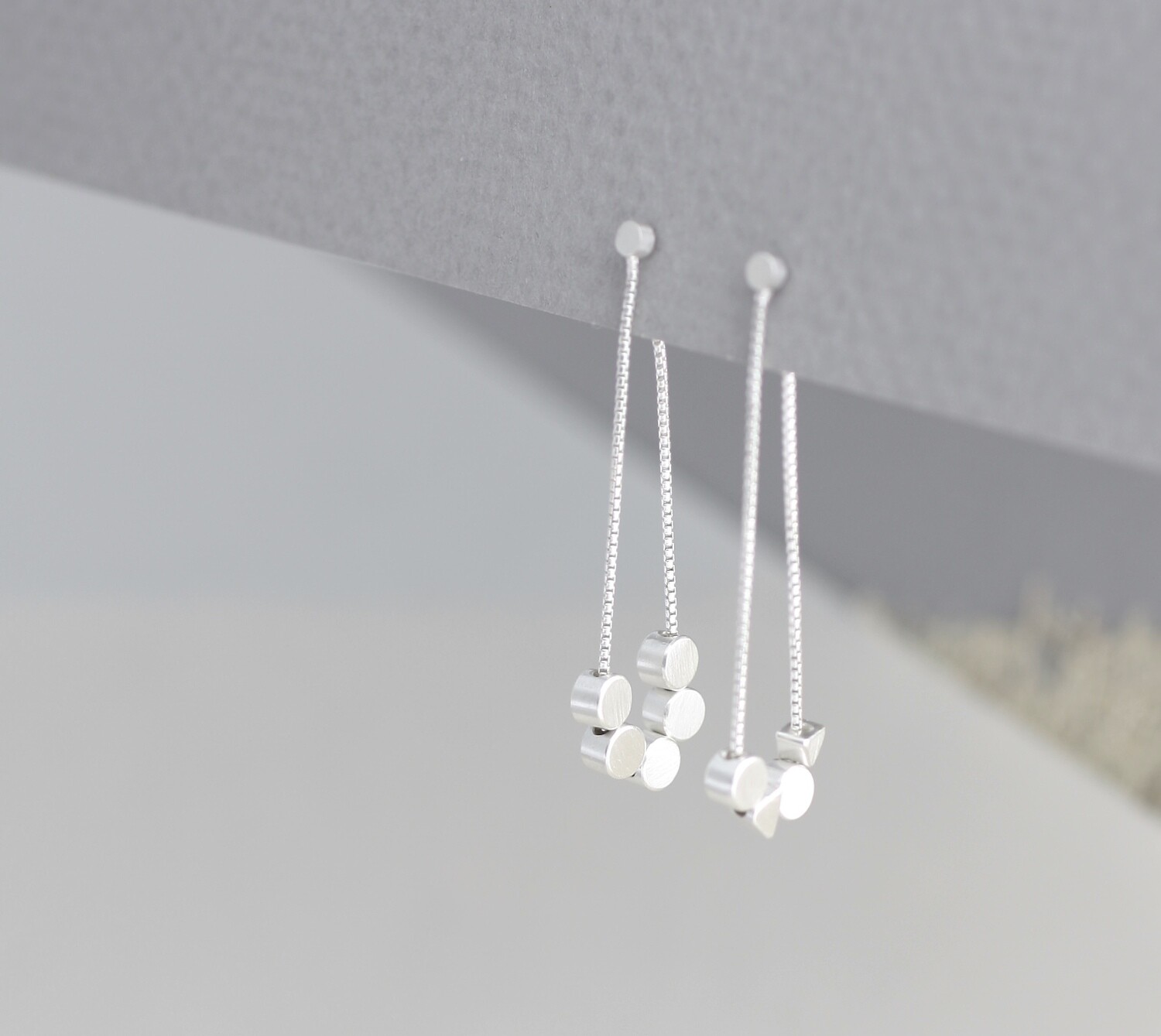 Bread and Fish Bead Earrings