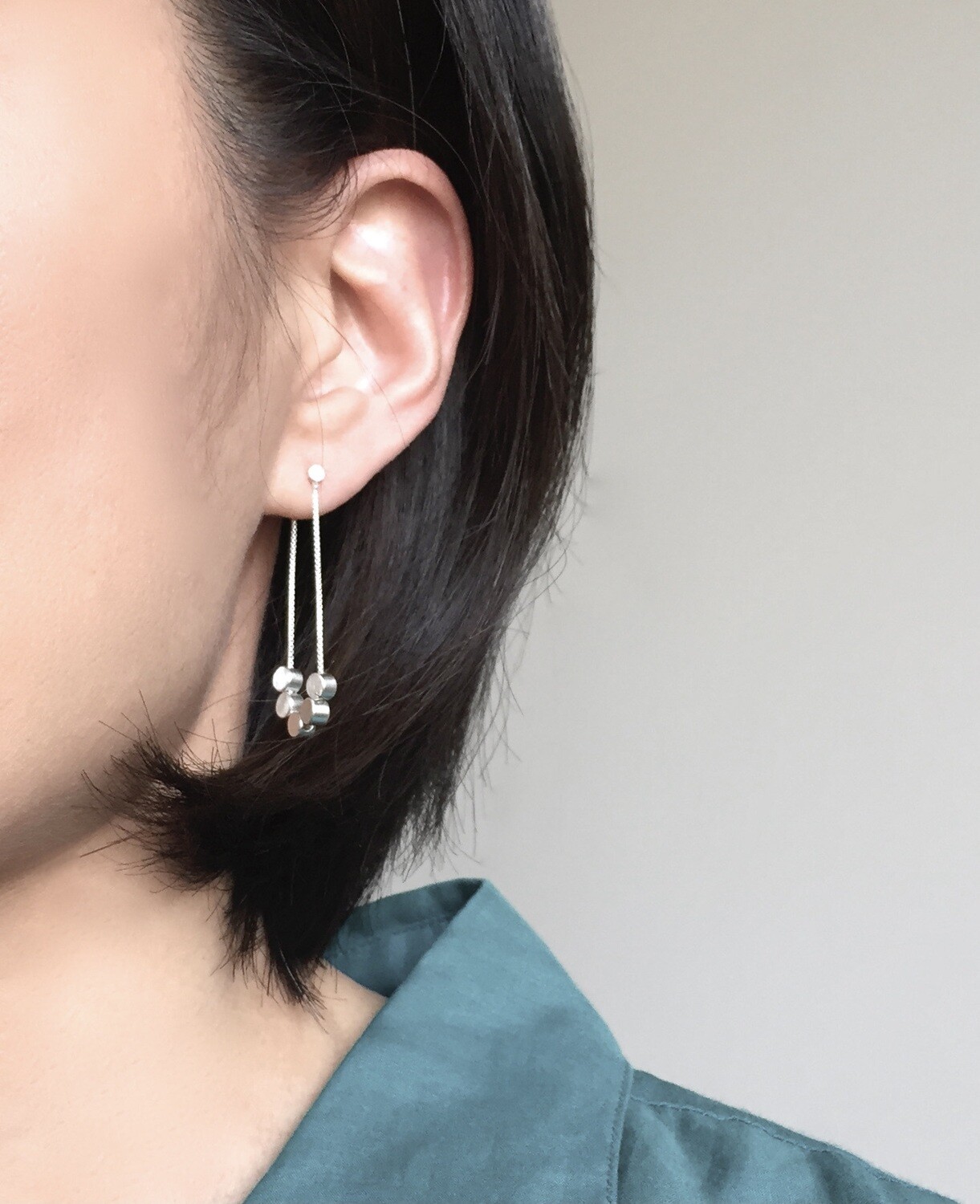 Bread and Fish Bead Earrings
