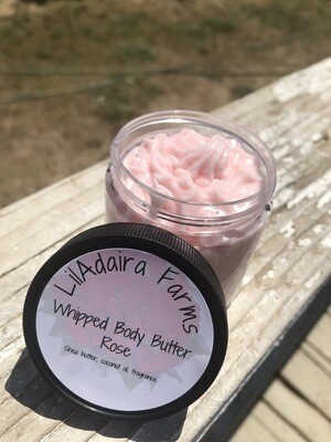 Whipped Body Butter- Rose