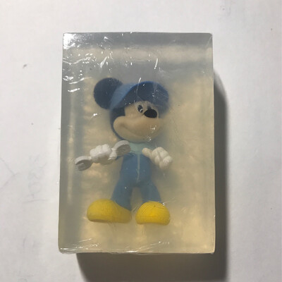 Toy Soap- Blue Mickey