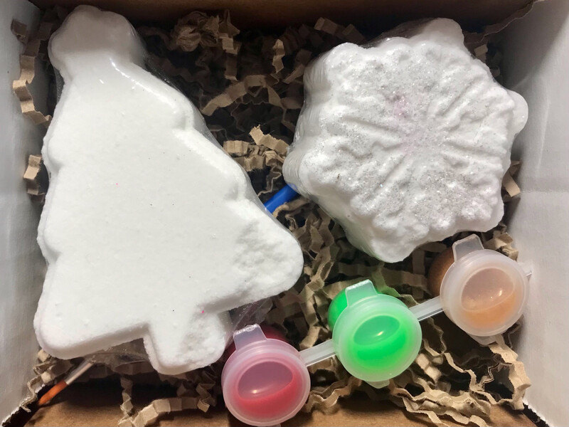 Paint Your Own Bath Bomb Kit