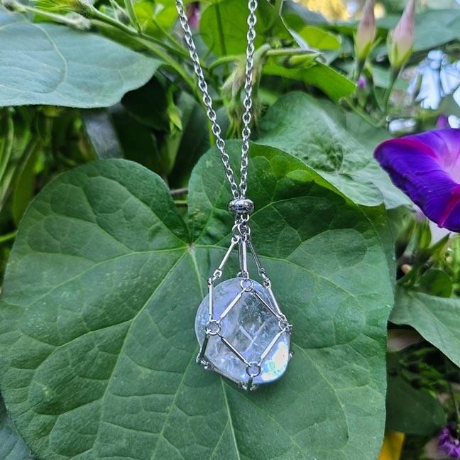 💎Crystal Cage Pendant Necklace