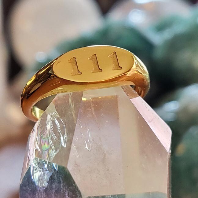 🪽Angel Numbers Ring 111