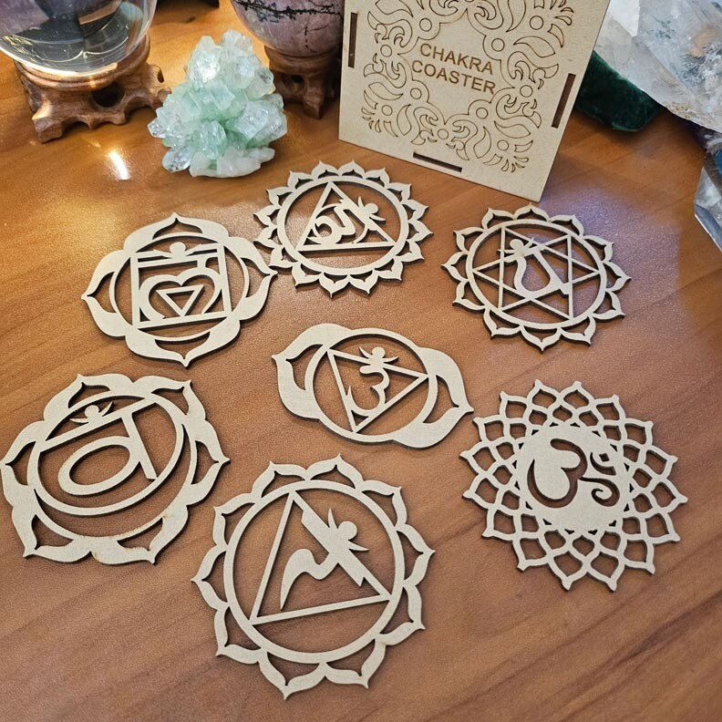 🌈Chakra Grid Set