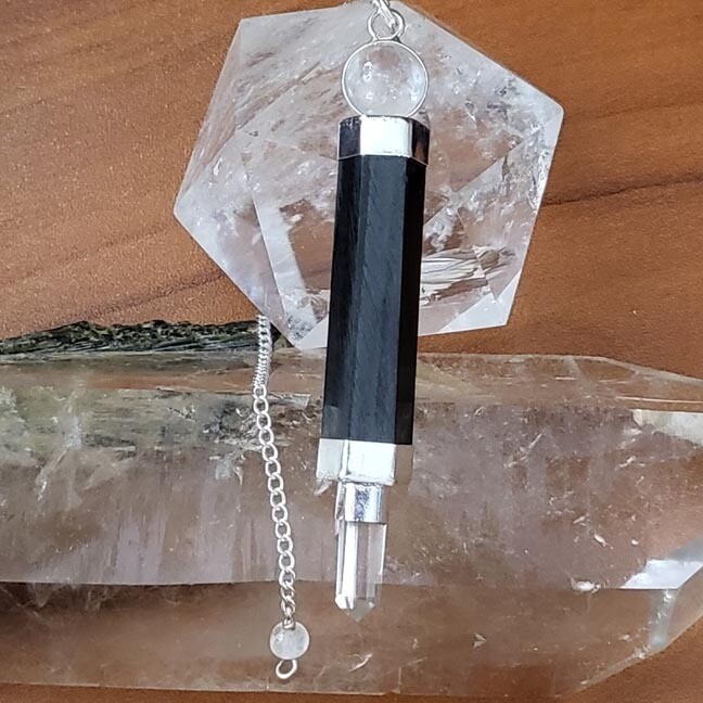 🖤Shungite Pendulum Wand