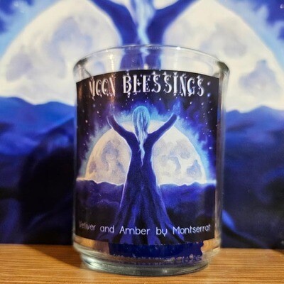 Moon Blessings Candle