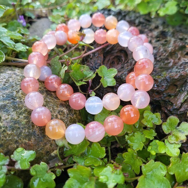 🍑Apricot Agate Bracelet