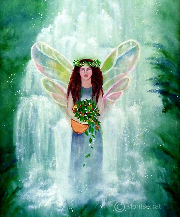 The Deva of the Waterfall