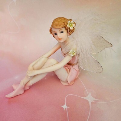 Pink Fairy Figurine
