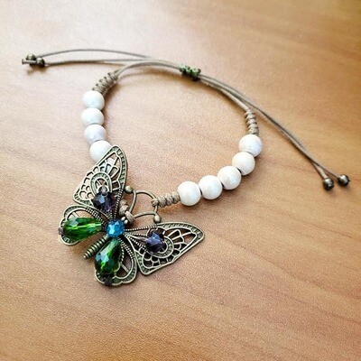 Vintage Butterfly Bracelet