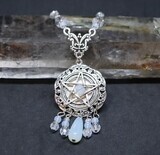 Opalite Pentagram Necklace