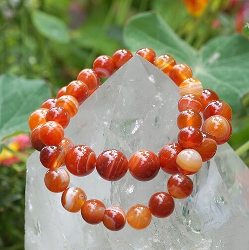 Carnelian Bracelet 8mm