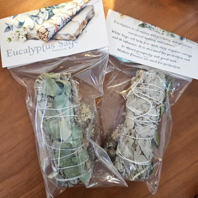 Eucalyptus Sage Smudging Sticks