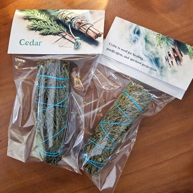 🌿Cedar Smudging Stick