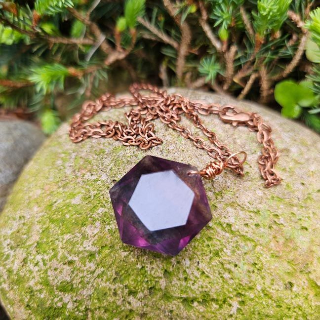 💜Fluorite Pendant