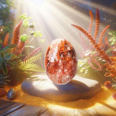 Hematoid Fire Quartz