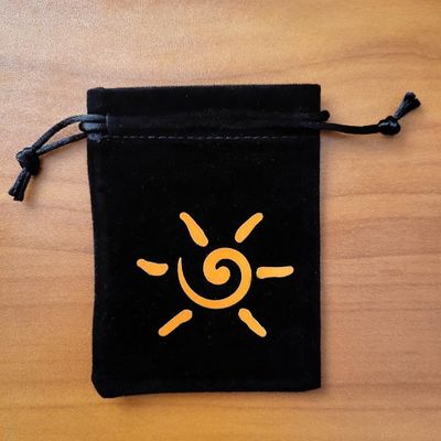 𖦹๋࣭ ⭑ Golden Spiral Pouch