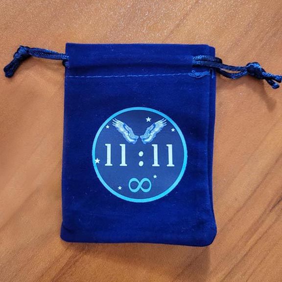 🪽11:11 Pouch- Blue